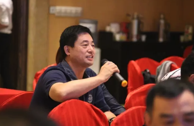 海威公司董事长马立华在柏明顿课程现场发言 海威公司董事长马立华在柏明顿课程现场发言